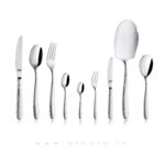 سرویس قاشق و چنگال ۴۴ پارچه نیکولو مدل برلیان