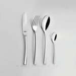 سرویس قاشق و چنگال نیکولو مدل شیکاگو براق